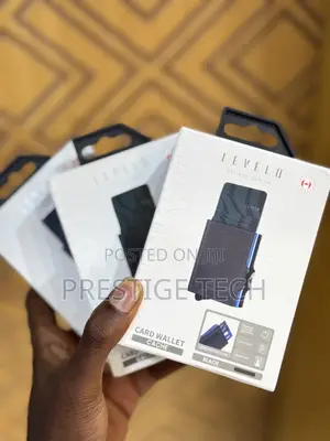 Levelo Premium Card Wallet / Genuine Leather Card Wallet