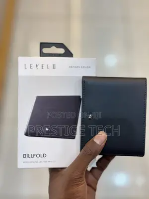 Levelo Billfold Mens Genuine Leather Wallet
