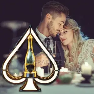 Led Ace of Spades Vip Champagne Bottle Presenter