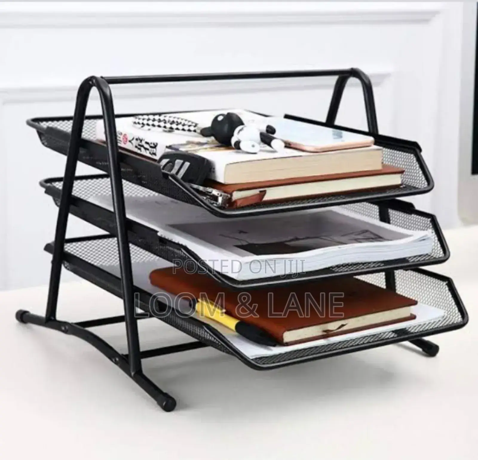 Metal Office Stationery Storage Organizer Table Study File