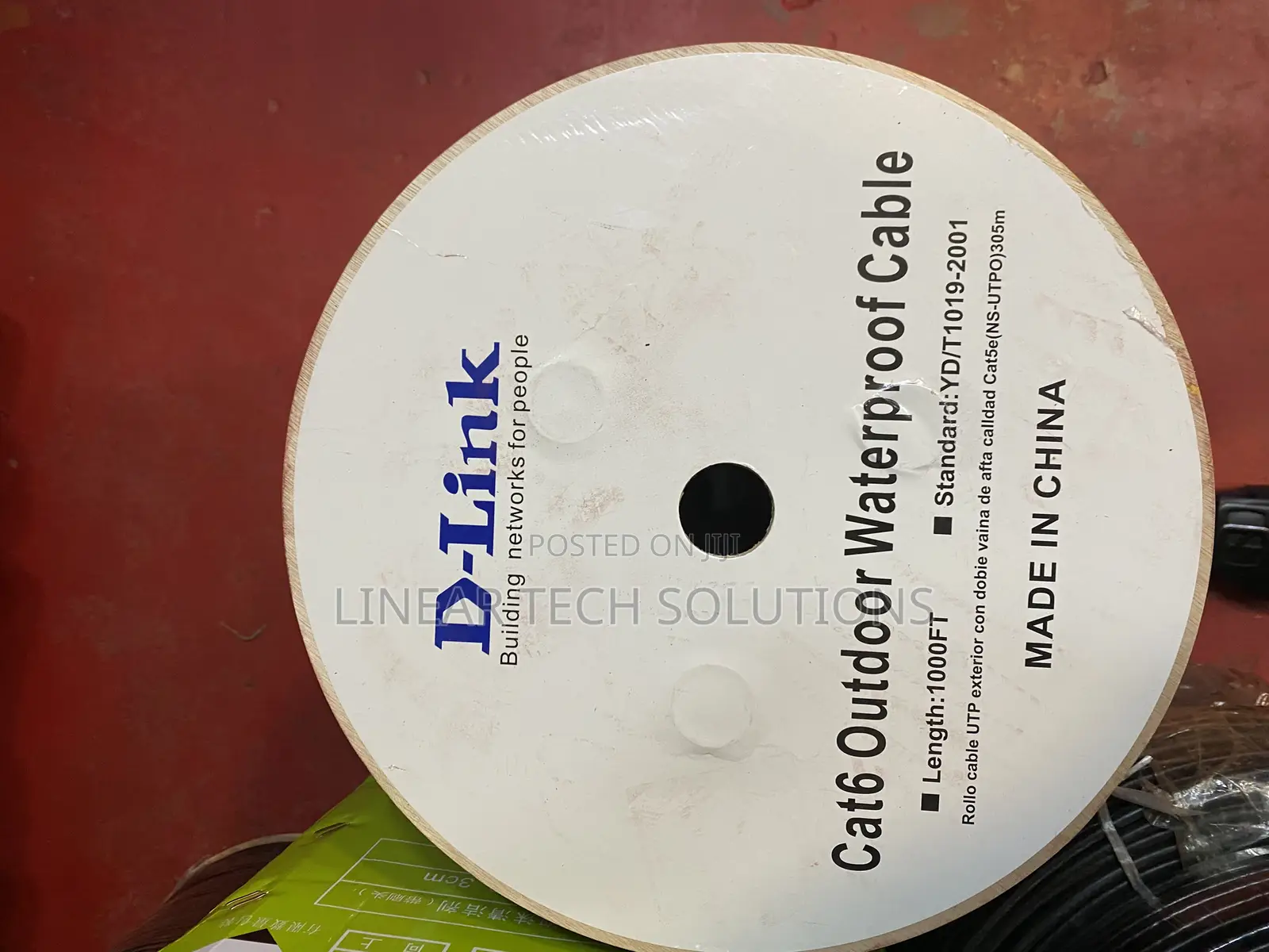 D-Link Cat6 305m Outdoor Cable