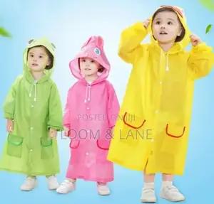 Portable Reusable Raincoats