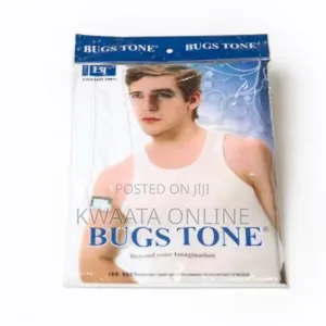 I Piece Bugstone 100% Premium Cotton Vest