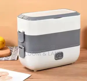 Electric Lunch Box 2 Layers 4 Stainless Steel Inner Liner