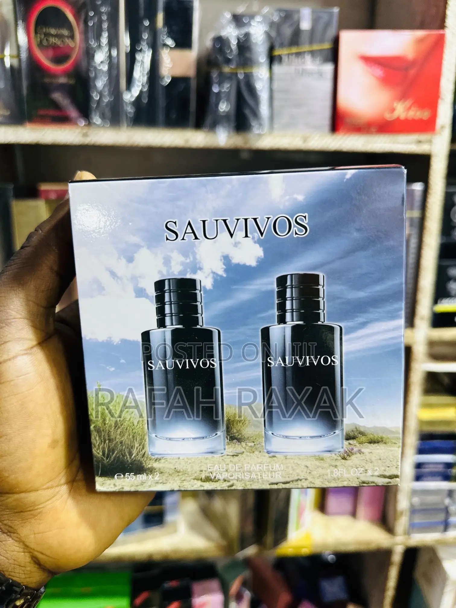 Sauvivos Parfum Set (2x55mls)