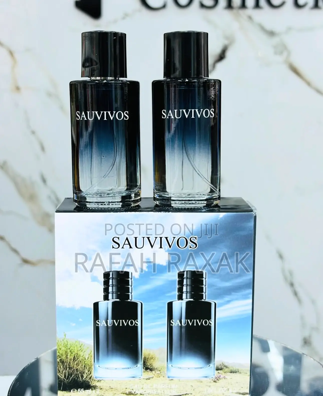 Sauvivos Parfum Set (2x55mls)