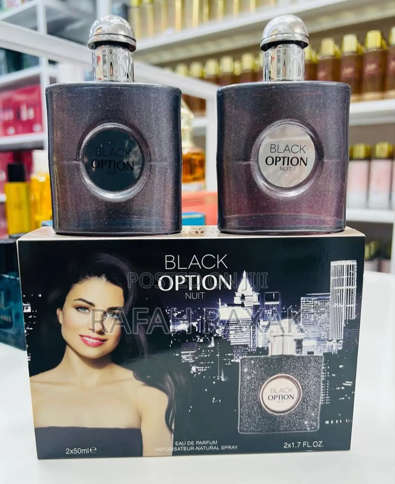 Black Option Nuit Set Parfum (2x50mls)