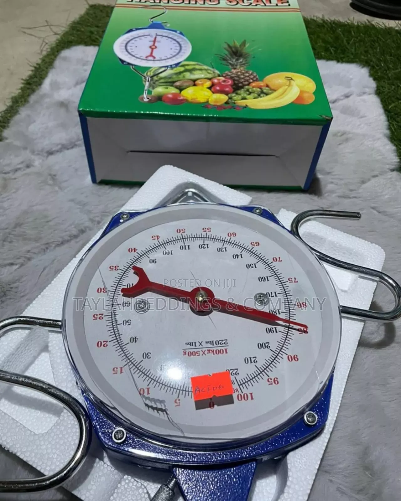 Mechanical Hanging Scales, Hanging Weight 220ib/100kg,