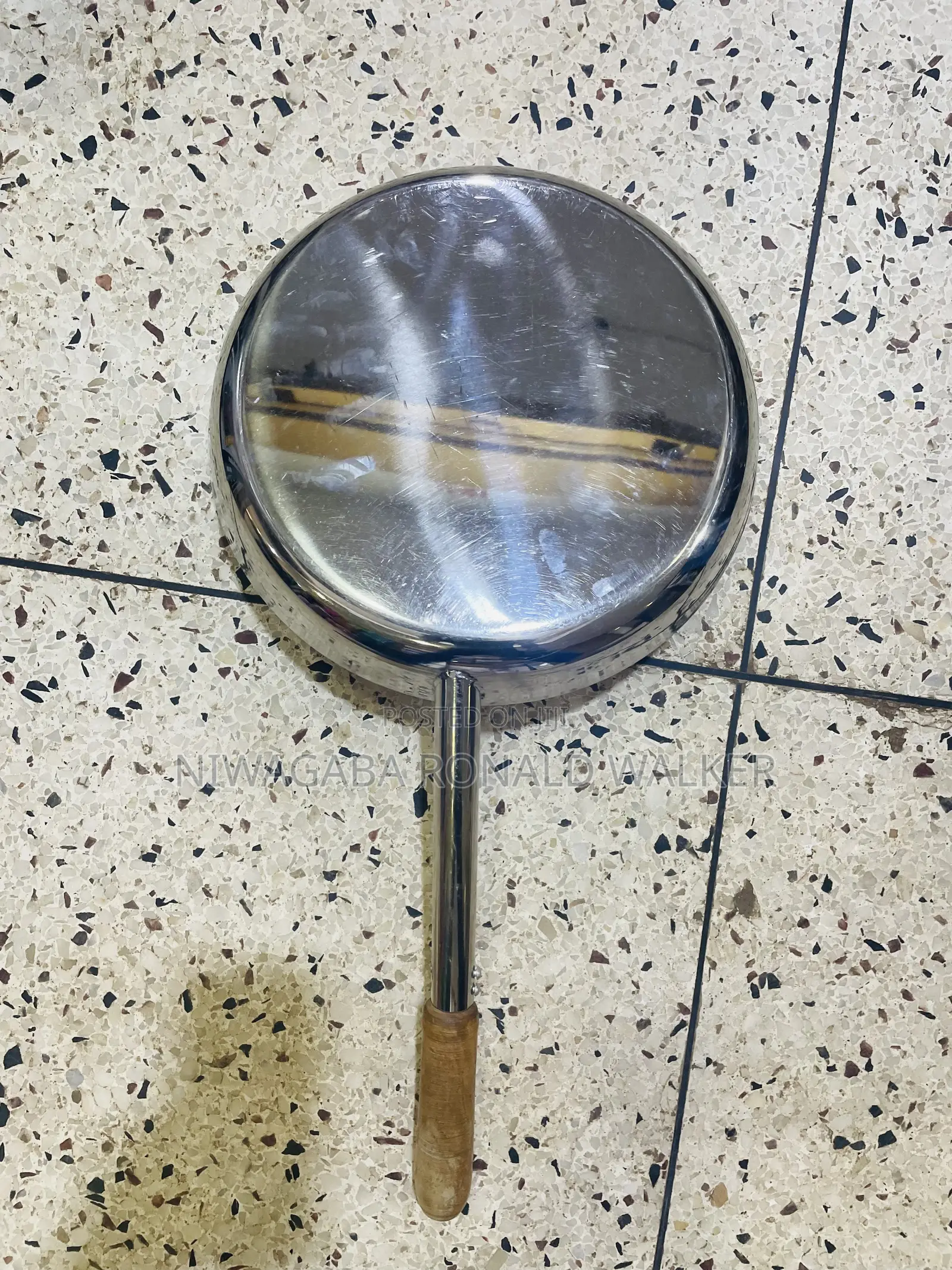32cm Heavy Duty Stainless Steel Frying Pan