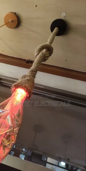 KLM Pendant Rope Lamp Holder