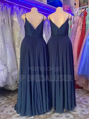 Navy Blue Round Dress X3 PCS Hire
