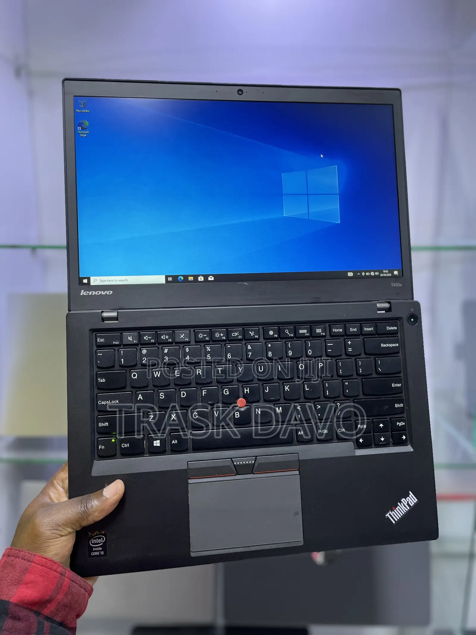 Laptop Lenovo ThinkPad T450 8GB Intel Core I5 SSD 256GB