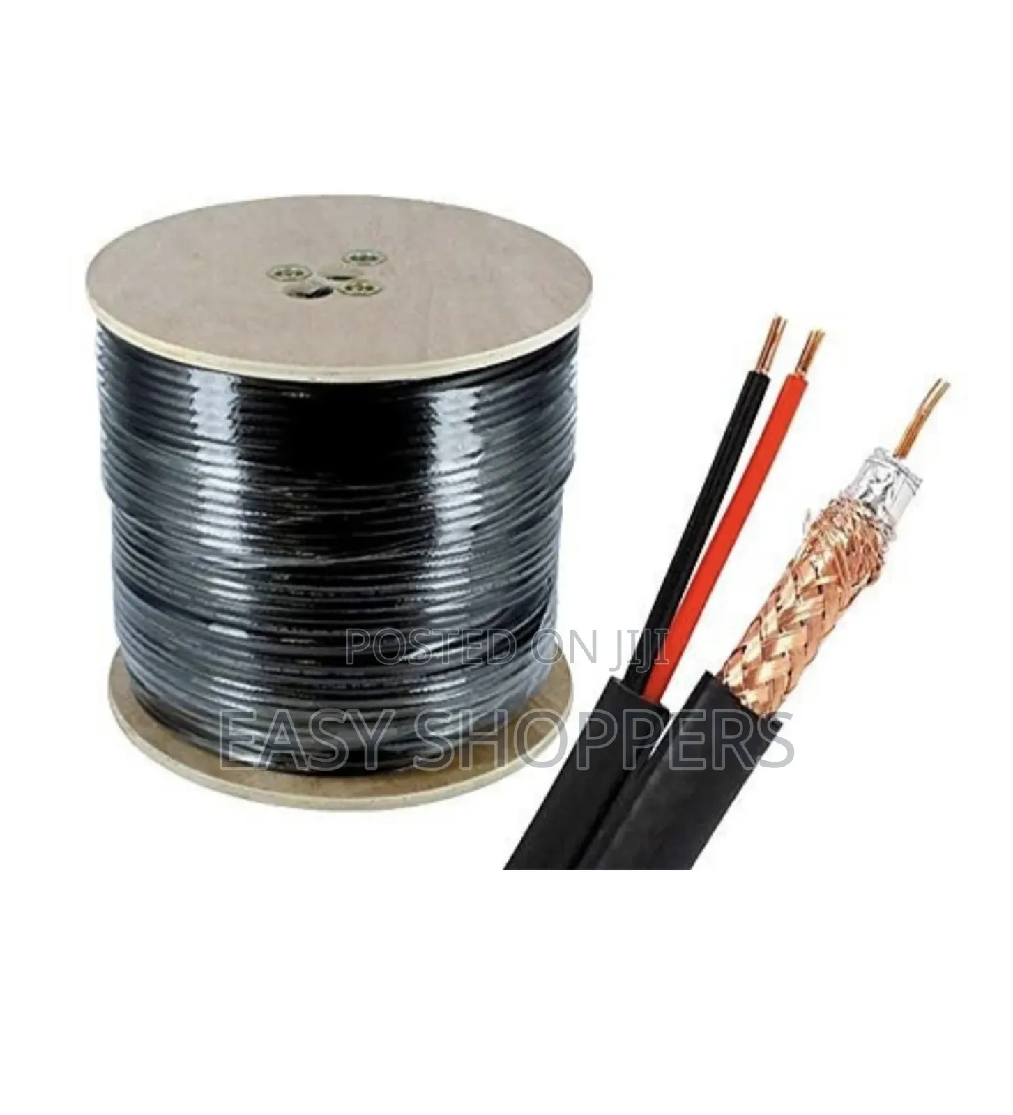 Rg59 Coaxial Cable With Power 305-Meter Roll