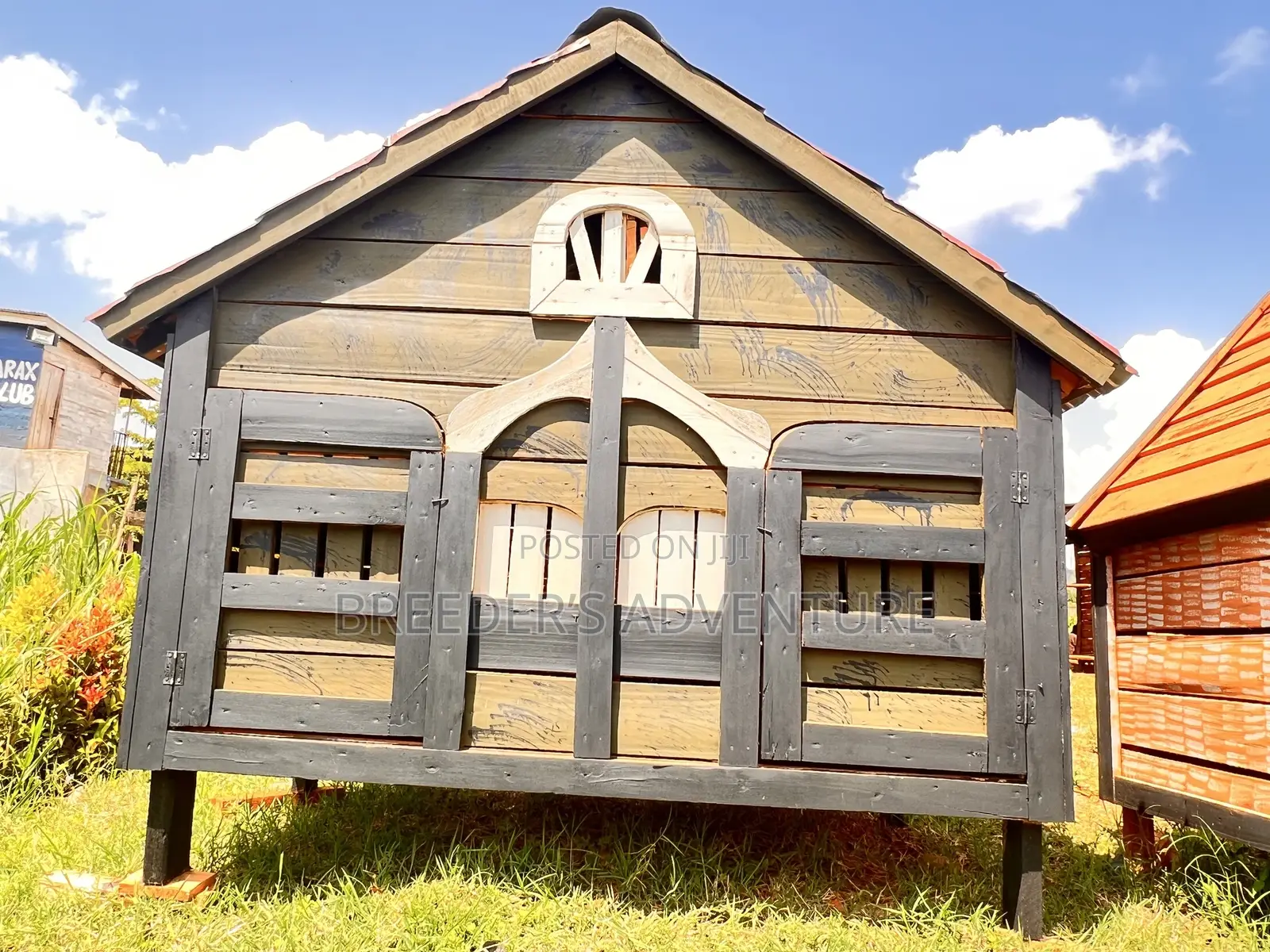 Iron Sheeted Double Door Kennel