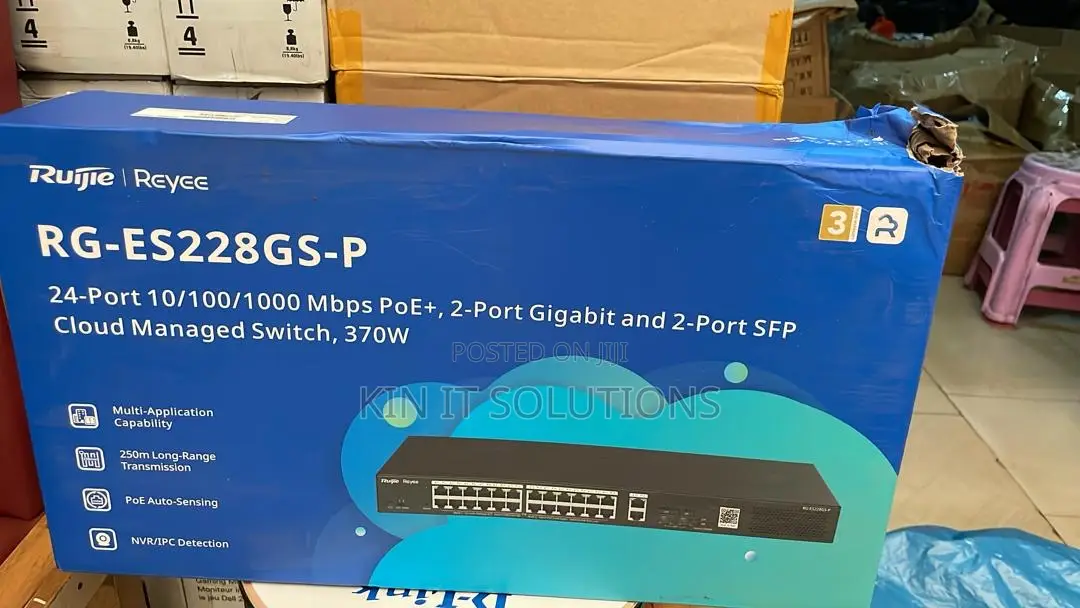 24port Rg-Es228gb-P Poe Switch.