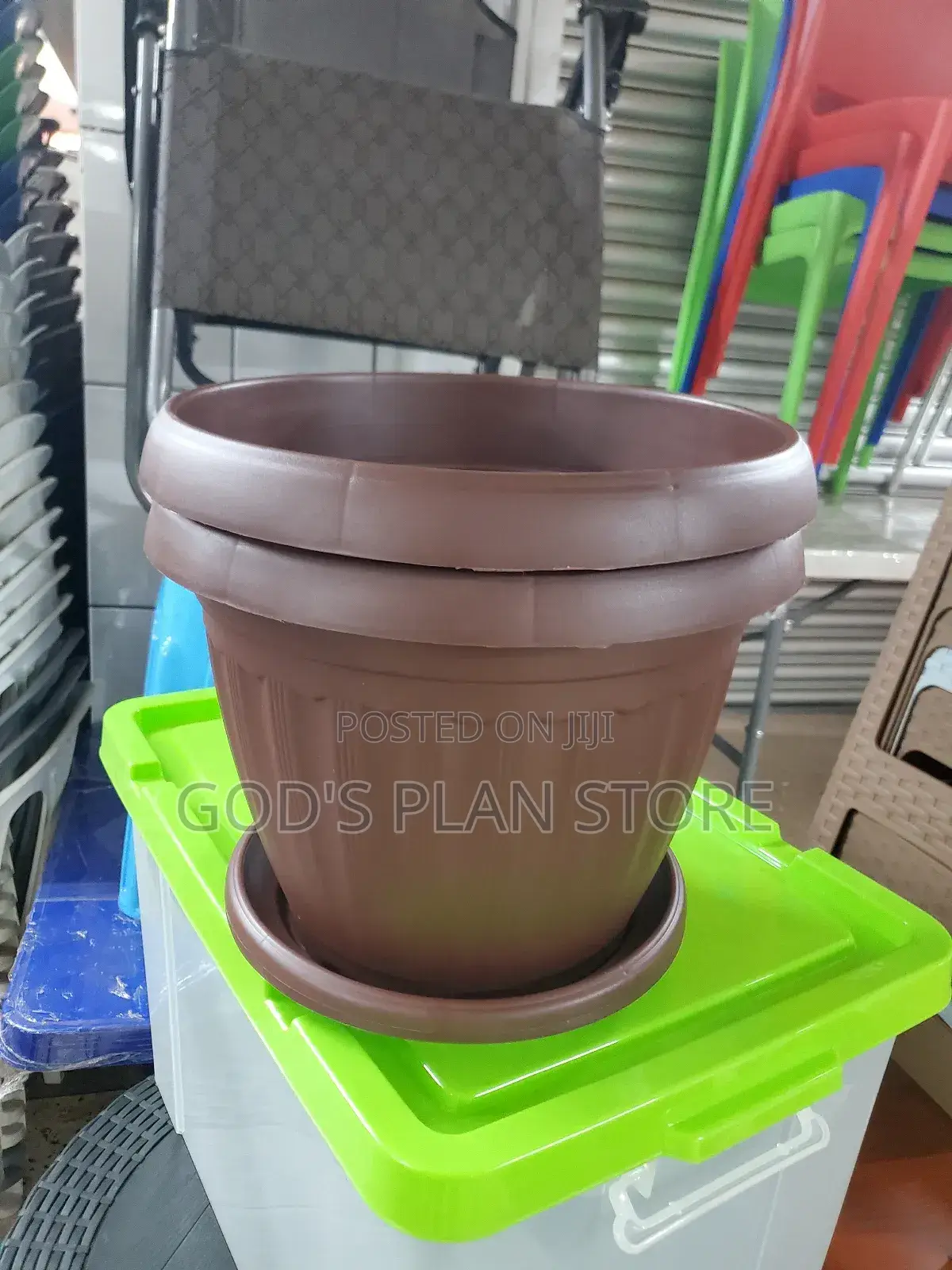 Plastic Flower Pots Coffee