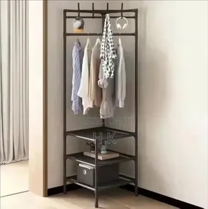 Corner Coat Rack