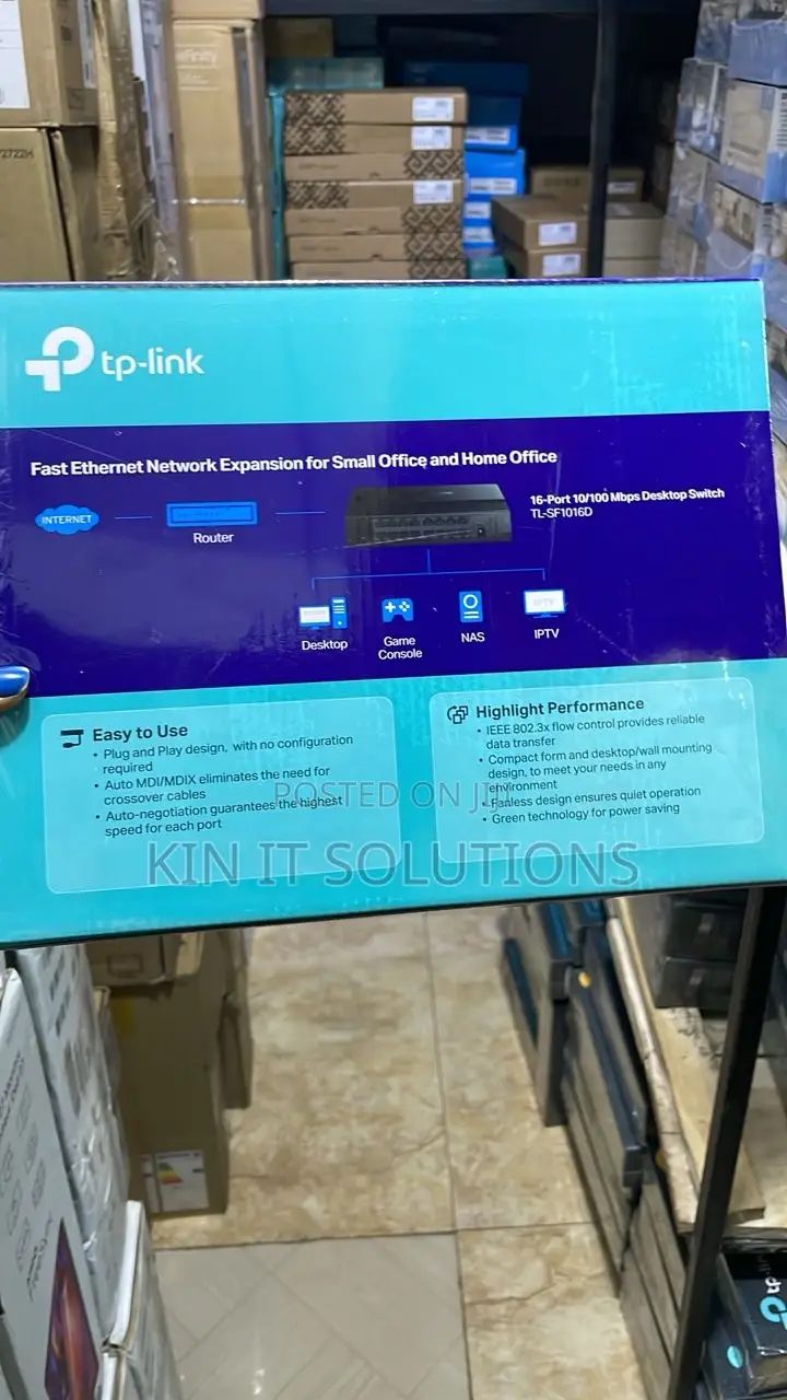 Tp-Link 16port Switch (Desktop ).