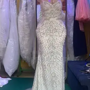 Classy Beaded Changing Dress for Hire
