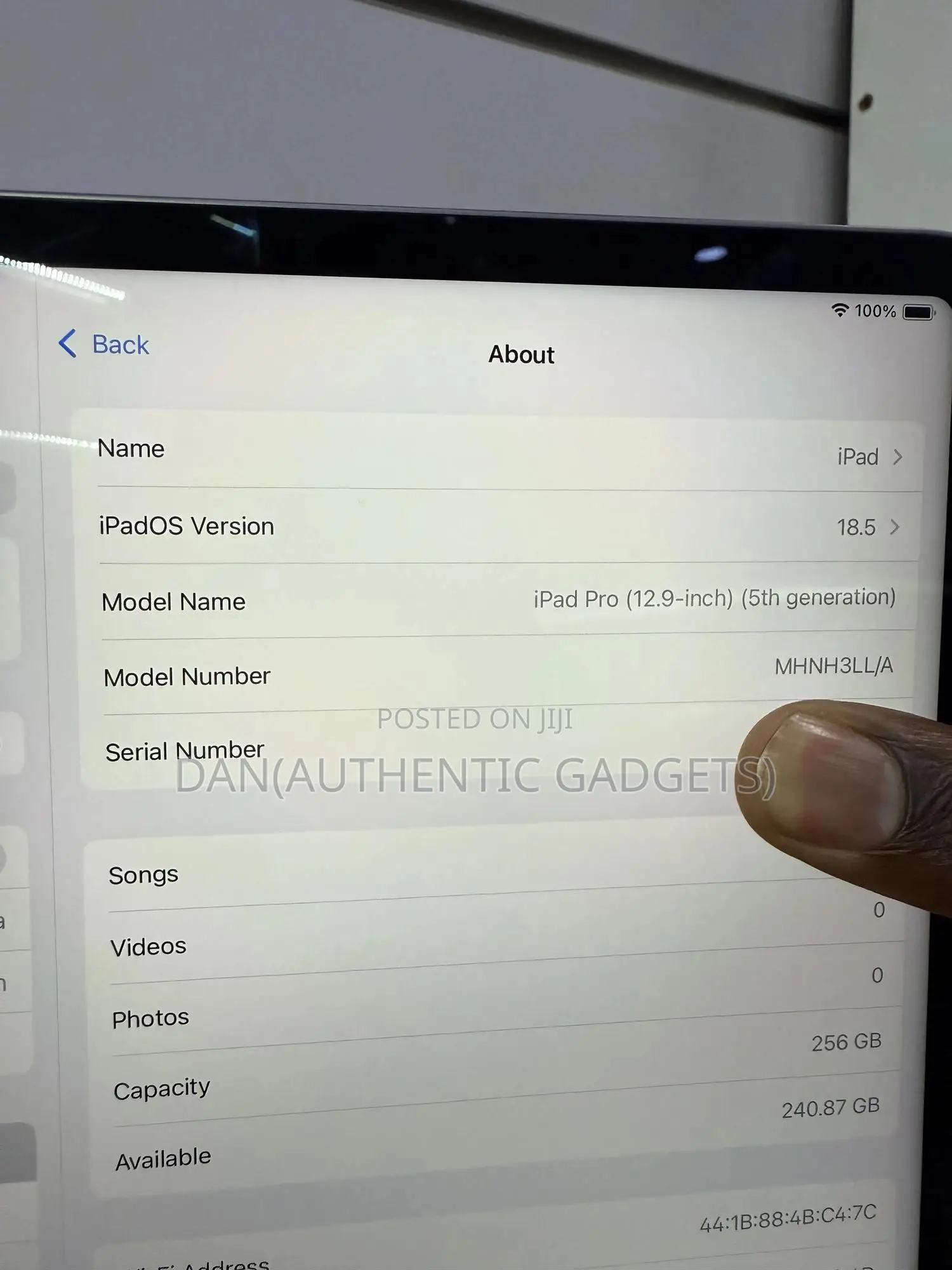 Apple iPad Pro 12.9 (2021) 256 GB Gray