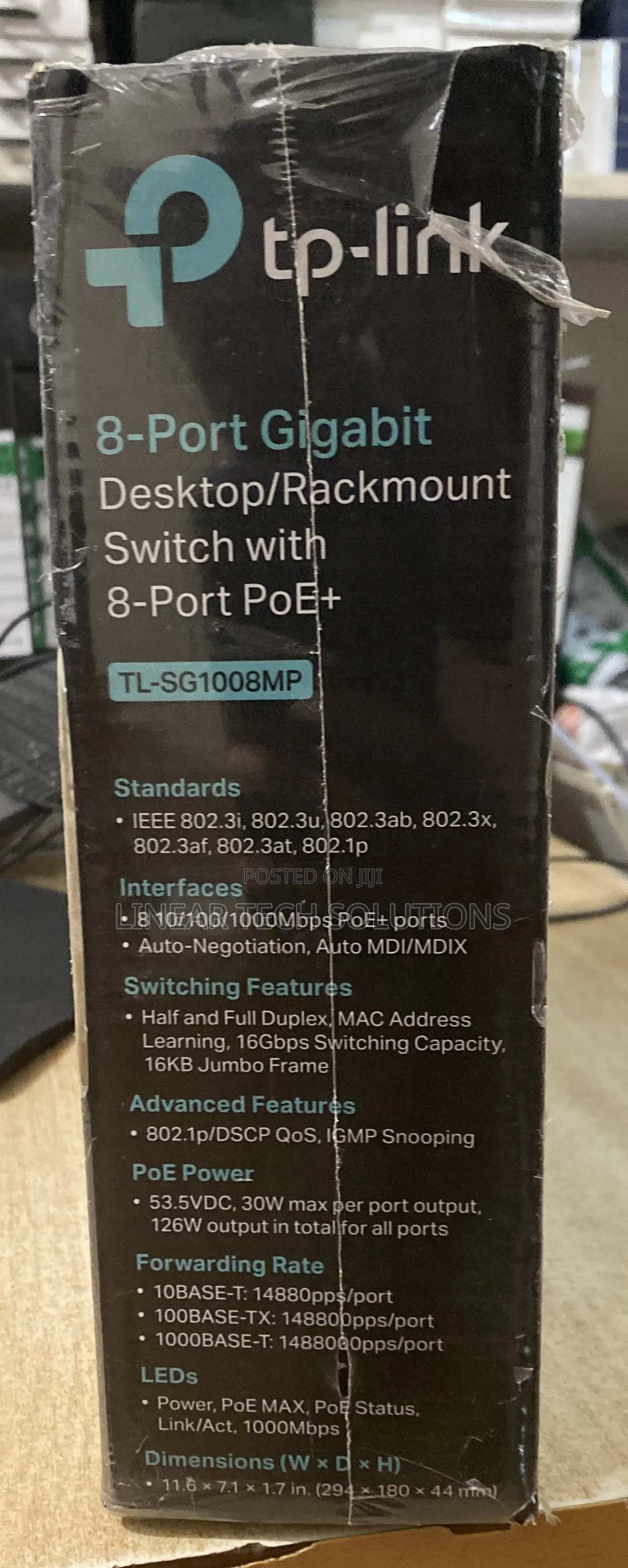 8port Gigabit Rackmount Switch