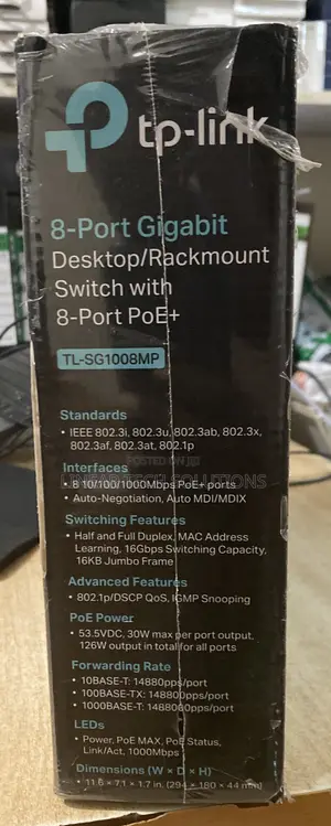 8port Gigabit Rackmount Switch