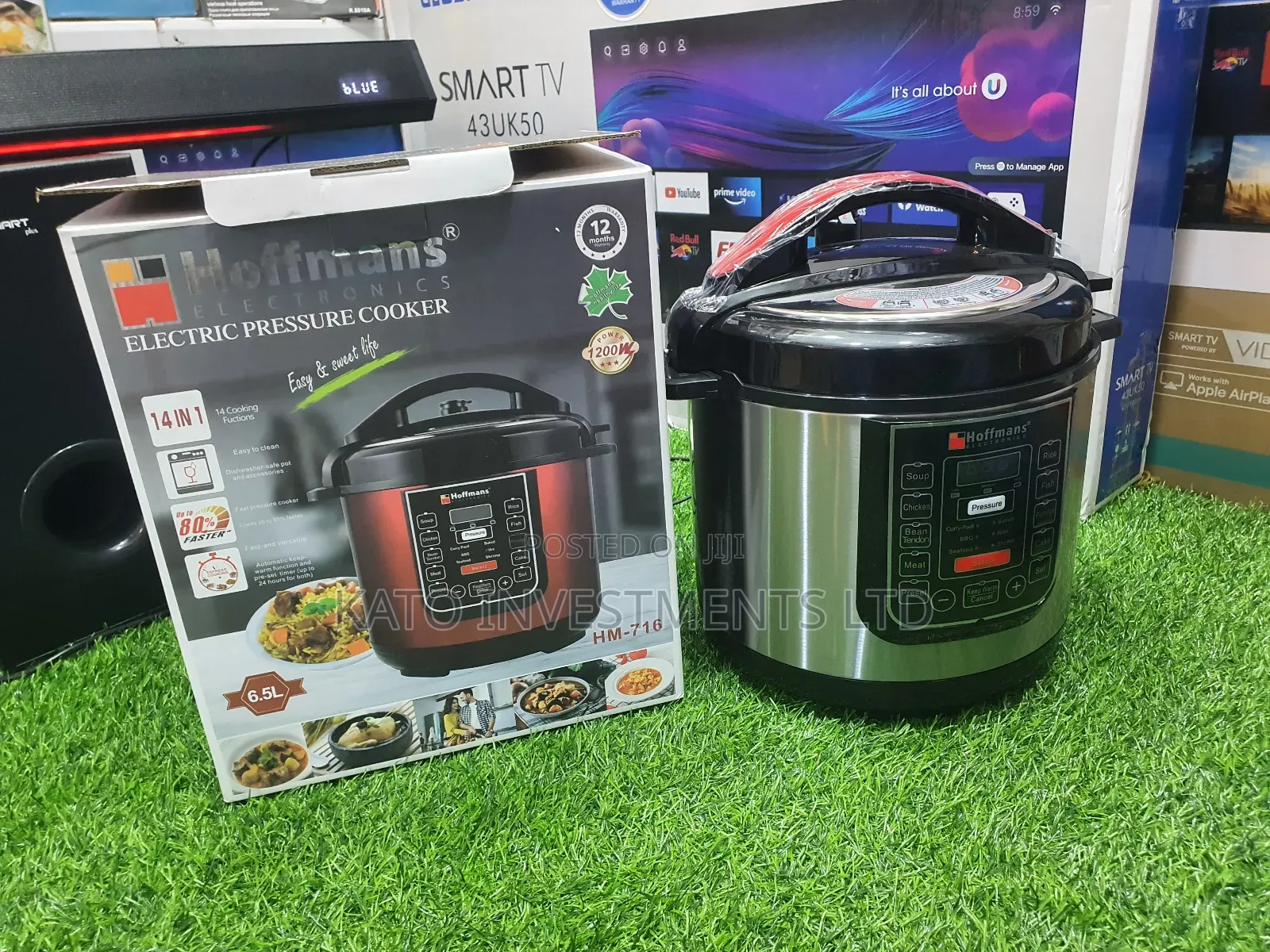 6.5litrs 14 In 1 Function Electric Pressure Cooker Hm-716