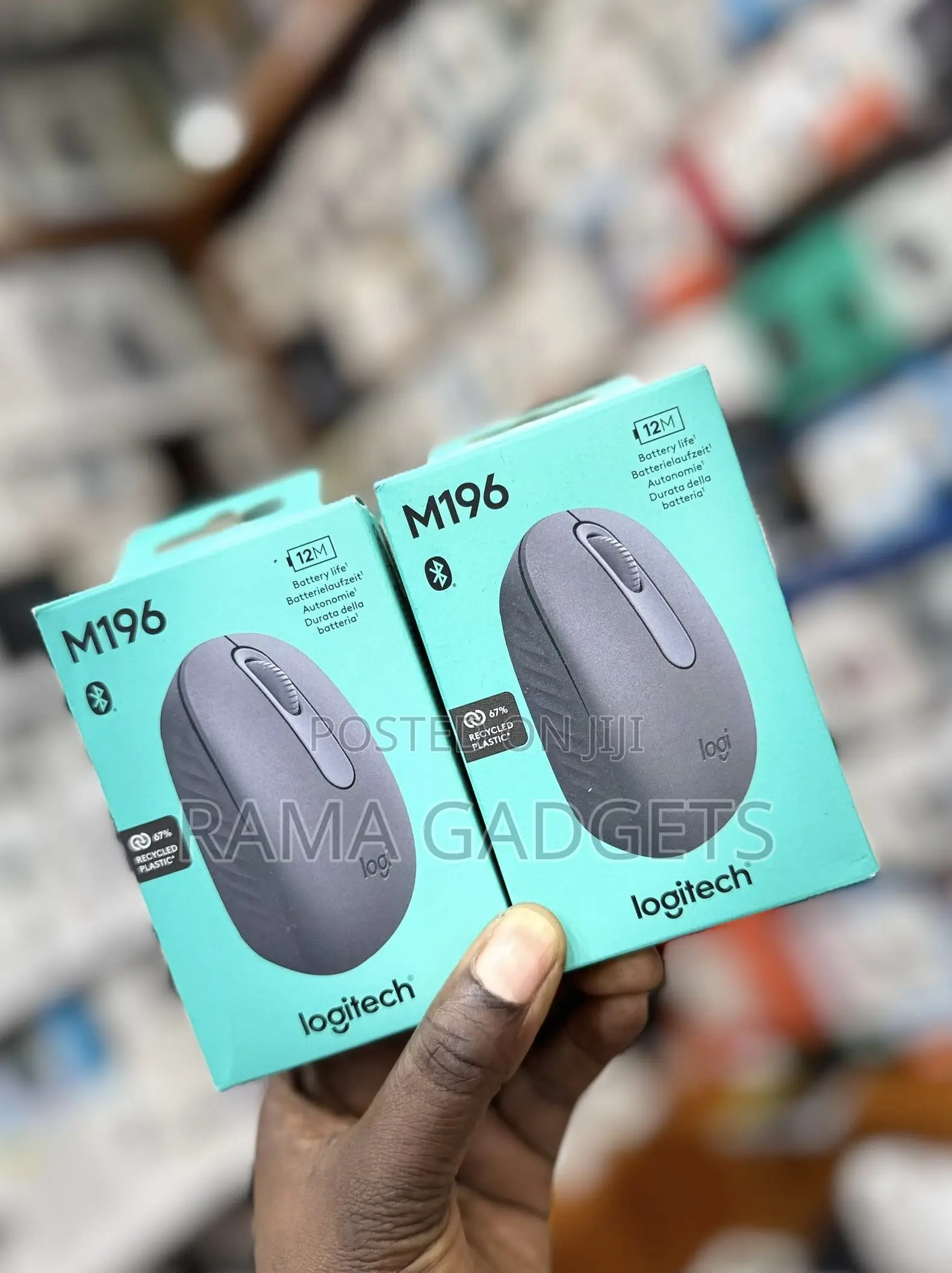 M196 Bluetooth Mouse, a Compact and Portable Wireless
