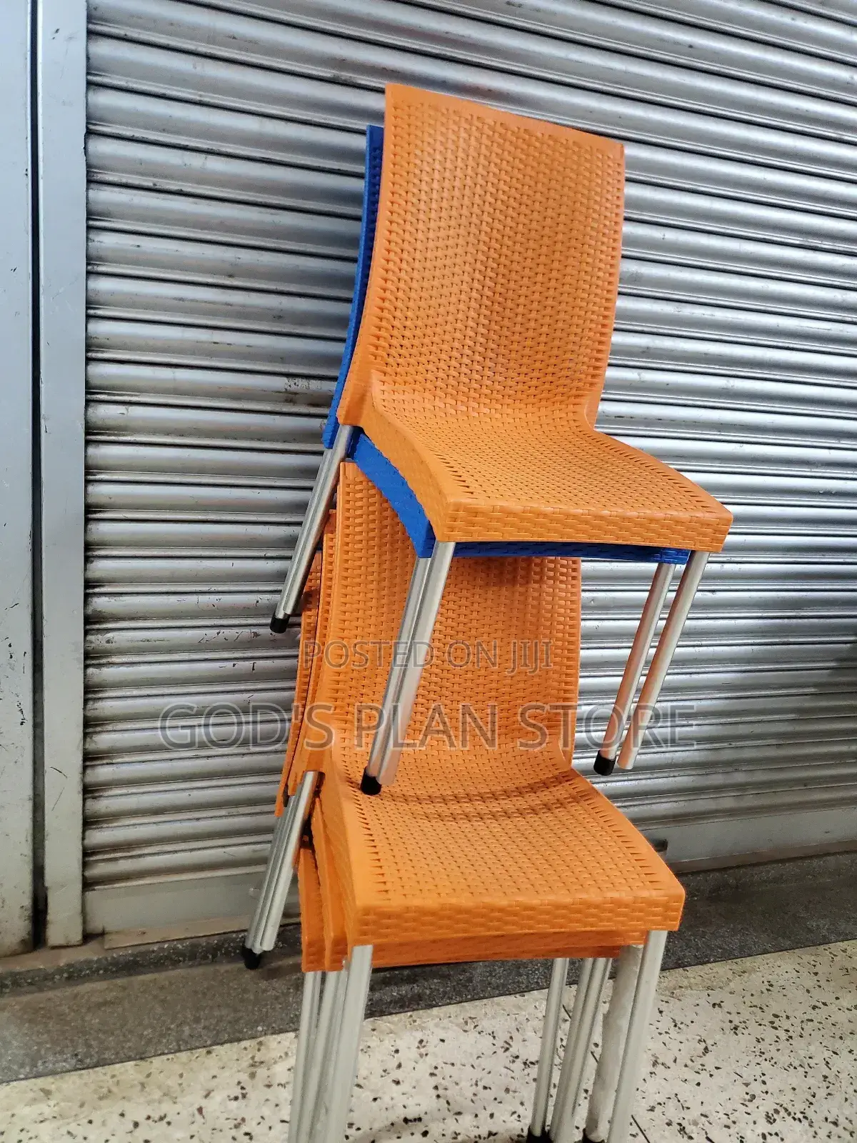 World Plastic Chairs Armless