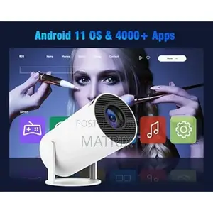 Smart Wireless Projector With Android Tv 12.0,5g Wifi
