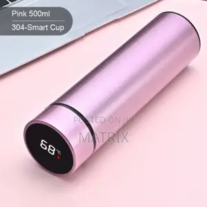 Smart Water Coffee Vacuum Bottle With Temperature Display