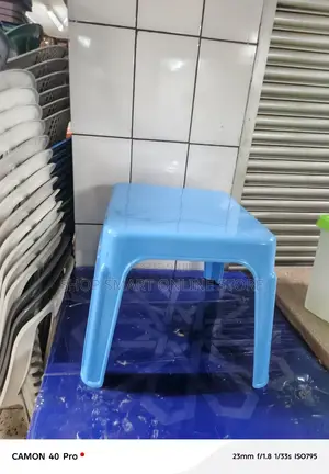 Blue Plastic Table
