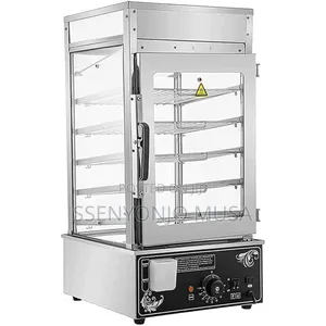 Commercial Bun Steamer - 5-Layer Electric Food Warmer.