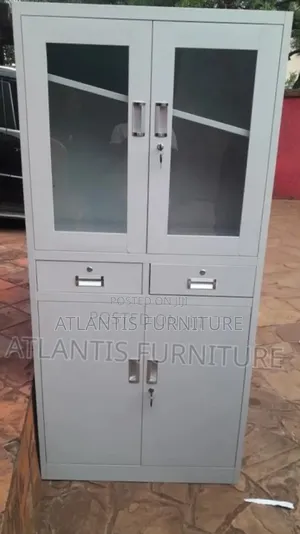 Two.Midle Drower File Cabinet.