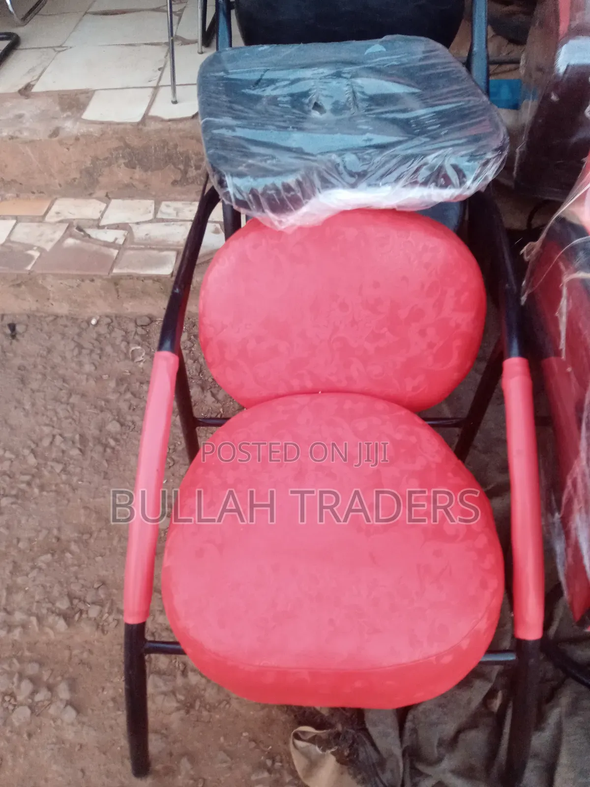 Sink Saloon Chair Red Complete