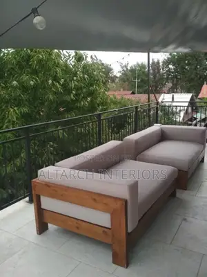 4 Seater Wooden Balcony Sofas