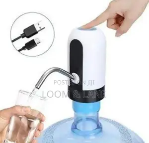 White Electric Automatic Drinking Water Dispenser