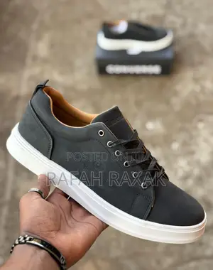 Men’S Black/White Timberland Smart Casual Shoes