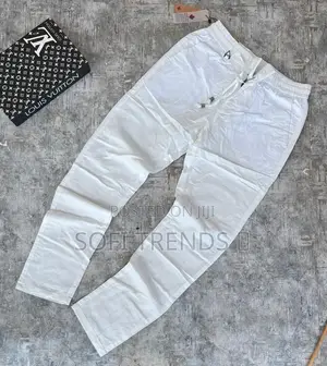 Gents Quality Linen Trousers