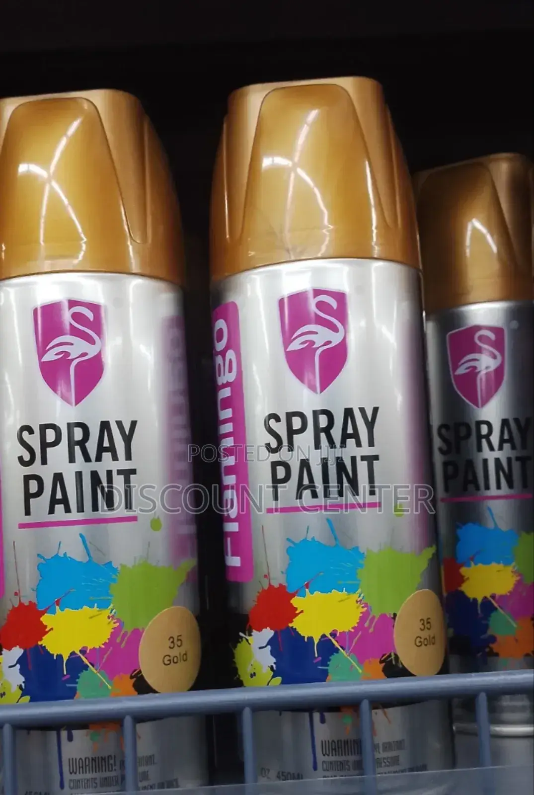 Spray Paint Gold
