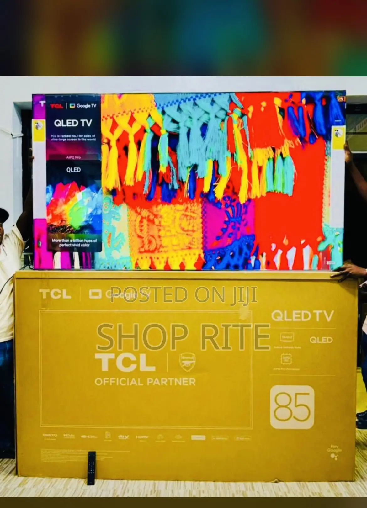 TCL 85 Inches Qled Smart Android TVS