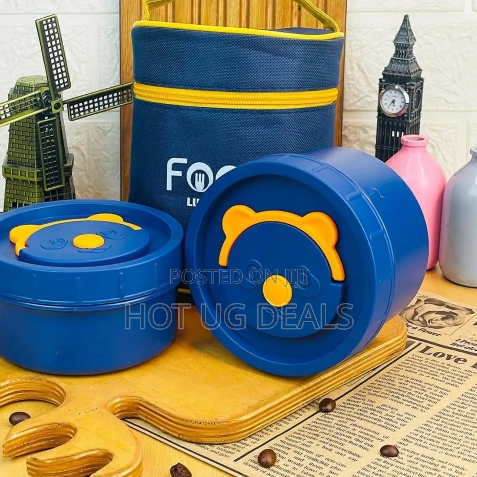 Stainless Steel Insulation Portable Lunch Box - Multicolor