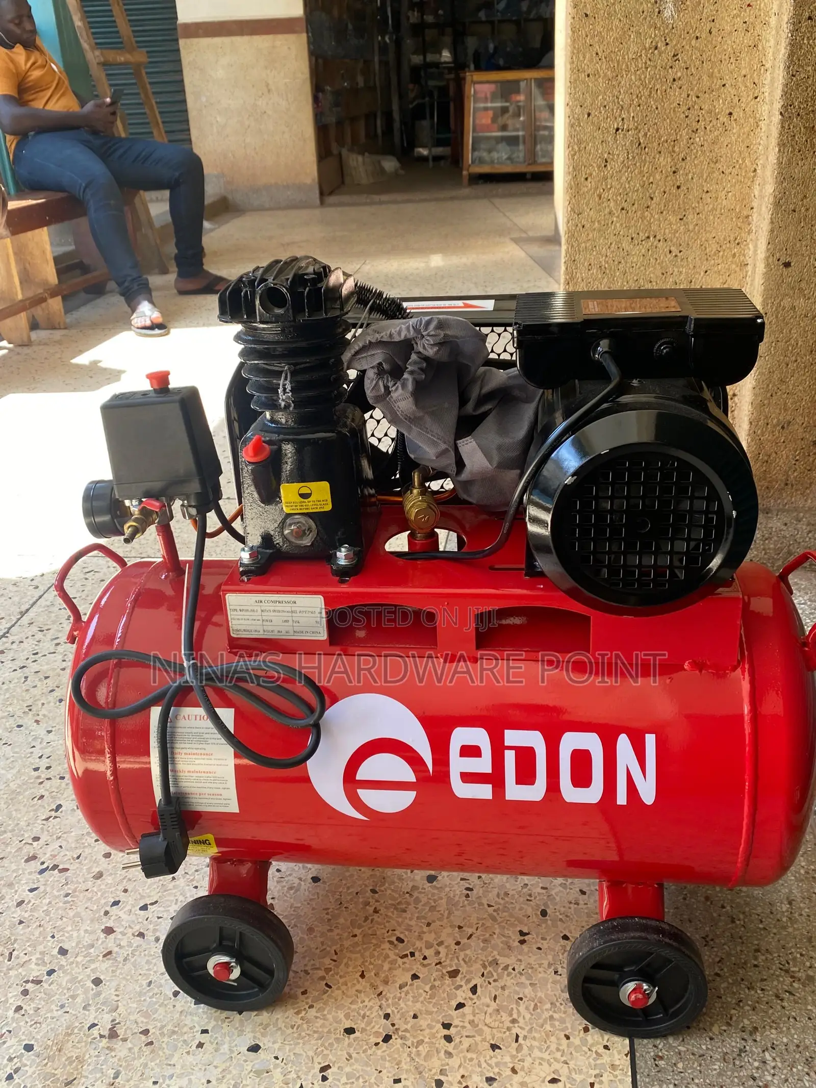 Electric Compressor Edon 50ltrs