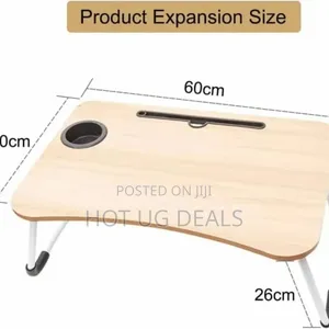 Foldable Laptop Table Stand  - Multicolor