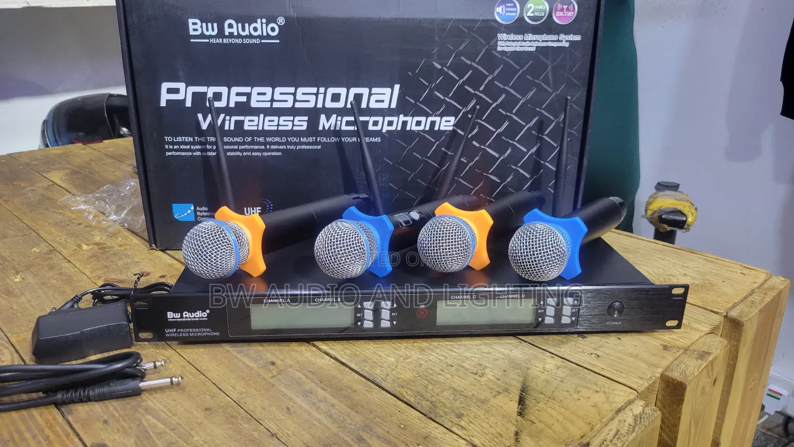 4 Channel Professional Wireless Microphone
