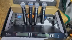 4 Channel Professional Wireless Microphone