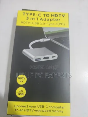 Type C To Hdmi 3 In 1 Adaptor Hdmi Usb 3.0 Type C