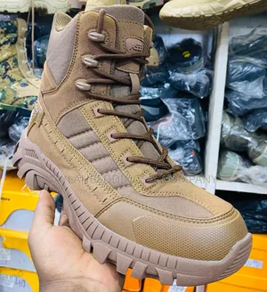 Special Force Leather Desert Ankle Boot Army Mens Shoes Plus
