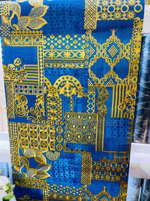 Graphic Wallpapers Blue and Gold