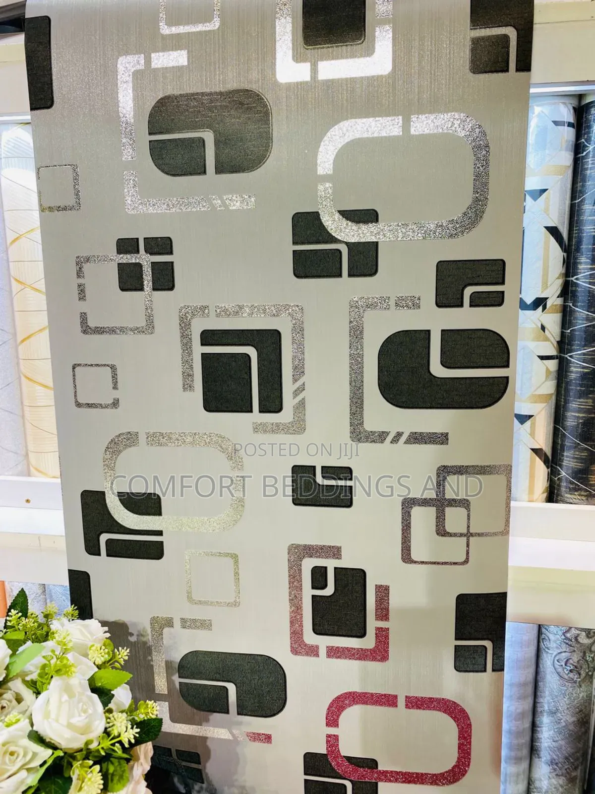 Geometric Wallpapers Silver